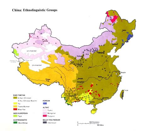 china ethnolinguistci areas